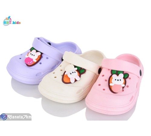 Кроки дитячі на літо (24 пар р.24-29) мікс  "BBT"