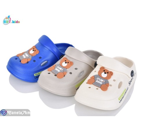 Кроки дитячі на літо (24 пар р.24-29) мікс  "BBT"