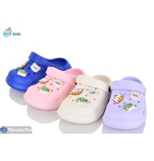 Кроки дитячі на літо (24 пар р.24-29) мікс  "BBT"