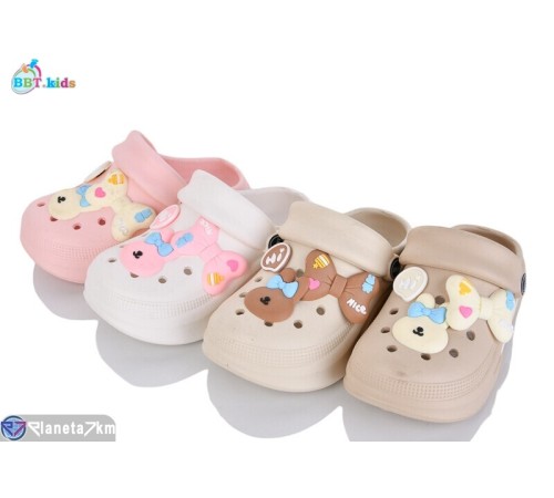 Кроки дитячі на літо (24 пар р.24-29) мікс  "BBT"