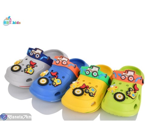 Кроки дитячі на літо (24 пар р.25-29) мікс  "BBT"