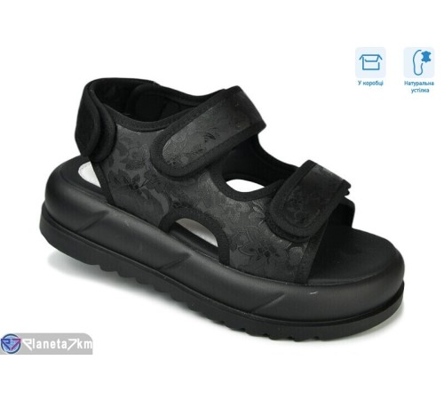 Дитячі босоніжки на літо (8 пар р.33-38) чорний  "TOMMY"