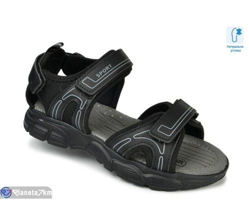 Сандалі дитячі на літо (8 пар р.32-37) чорний  "TOMMY"