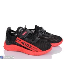 Дитячі кросівки на літо (12 пар р.32-37) чорний  "DOMINGO"