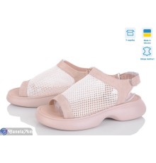 Босоніжки жіночі на літо (6 пар р.36-40) бежевий  "Linda"