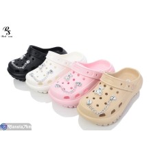 Кроки жіночі на літо (24 пар р.36-41) мікс  "Red Sun"