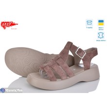 Босоніжки жіночі на літо (8 пар р.36-41) бежевий  "ARTO"