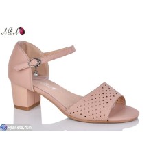 Босоніжки жіночі на літо (6 пар р.36-41) бежевий  "Aba"