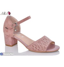 Босоніжки жіночі на літо (6 пар р.36-41) рожевий  "Aba"