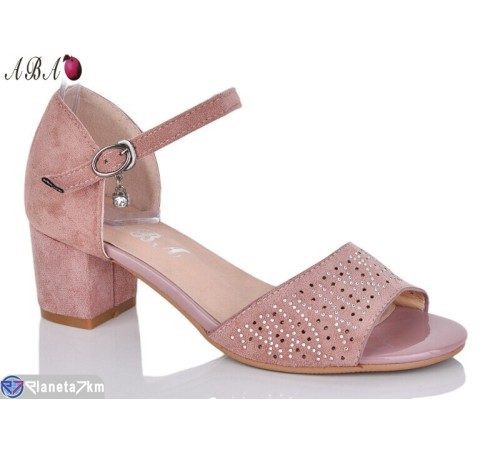 Босоніжки жіночі на літо (6 пар р.36-41) рожевий  "Aba"