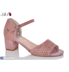 Босоніжки жіночі на літо (6 пар р.36-41) рожевий  "Aba"