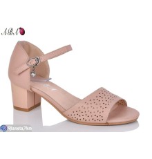 Босоніжки жіночі на літо (6 пар р.36-41) бежевий  "Aba"