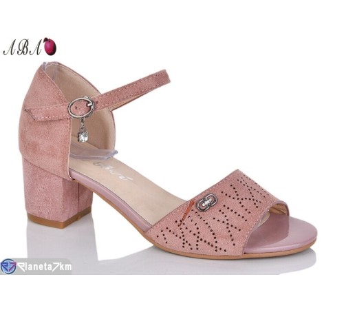 Босоніжки жіночі на літо (6 пар р.36-41) рожевий  "Aba"