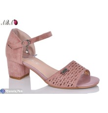 Босоніжки жіночі на літо (6 пар р.36-41) рожевий  "Aba"