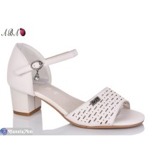 Босоніжки жіночі на літо (6 пар р.36-41) білий  "Aba"