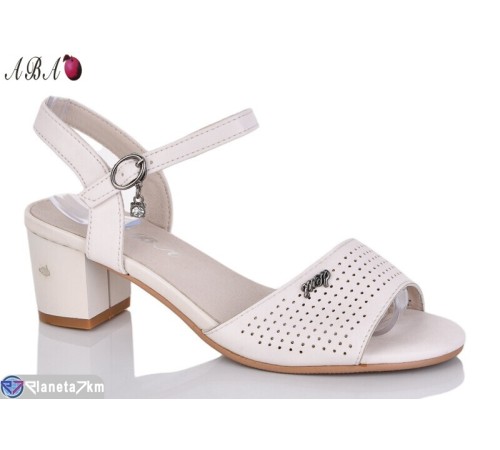 Босоніжки жіночі на літо (6 пар р.36-41) бежевий  "Aba"