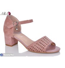 Босоніжки жіночі на літо (6 пар р.36-41) рожевий  "Aba"