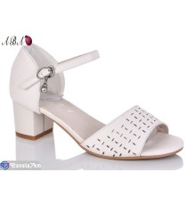 Босоніжки жіночі на літо (6 пар р.36-41) білий  "Aba"