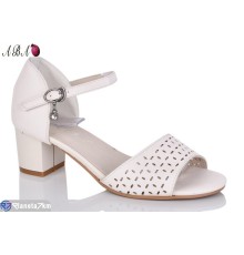 Босоніжки жіночі на літо (6 пар р.36-41) білий  "Aba"