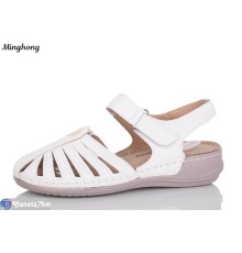 Босоніжки жіночі на літо (8 пар р.37-42) білий  "HORSE"