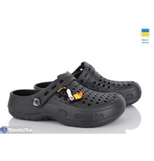 Кроки дитячі на літо (8 пар р.28-35) чорний  "Ladmir"