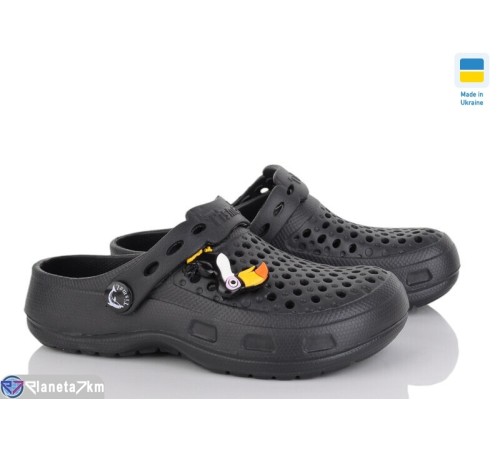 Кроки дитячі на літо (8 пар р.28-35) чорний  "Ladmir"