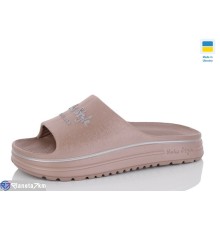 Шлепки жіночі на літо (8 пар р.37-40) коричневий  "LOTTOS"