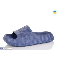 Шлепки жіночі на літо (8 пар р.36-40) синій  "LOTTOS"