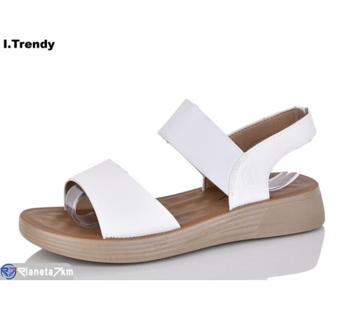 Босоніжки жіночі на літо (8 пар р.36-41) білий  "Trendy"