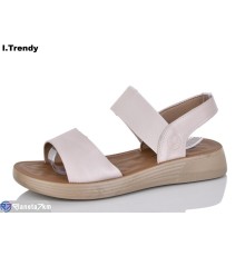 Босоніжки жіночі на літо (8 пар р.36-41) бежевий  "Trendy"
