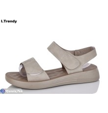 Босоніжки жіночі на літо (8 пар р.36-41) хакі  "Trendy"