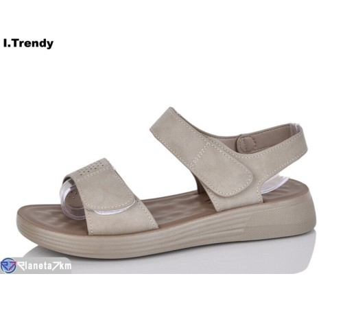 Босоніжки жіночі на літо (8 пар р.36-41) хакі  "Trendy"