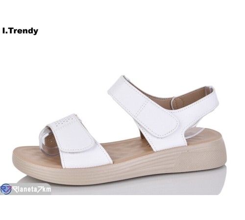 Босоніжки жіночі на літо (8 пар р.36-41) білий  "Trendy"