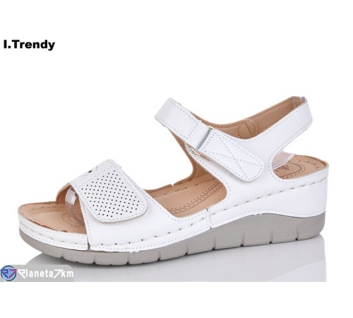 Босоніжки жіночі на літо (8 пар р.36-41) білий  "Trendy"