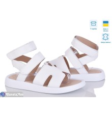 Босоніжки жіночі на літо (6 пар р.36-40) білий  "Linda"