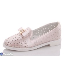 Дитячі туфлі на літо (8 пар р.27-32) рожевий  "Fuggo"