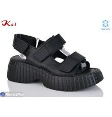 Босоніжки жіночі на літо (6 пар р.36-41) чорний  "Jiulai-Kadisalun"