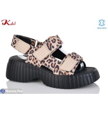 Босоніжки жіночі на літо (6 пар р.36-41) коричневий  "Jiulai-Kadisalun"