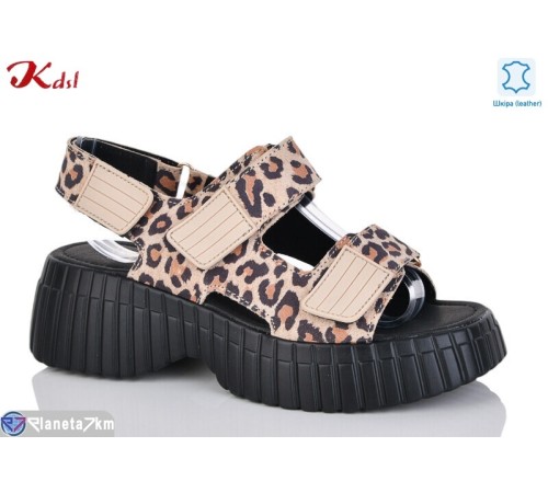 Босоніжки жіночі на літо (6 пар р.36-41) коричневий  "Jiulai-Kadisalun"