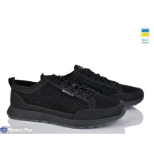 Кросівки чоловічі на літо (8 пар р.40-45) чорний  "OLLA"