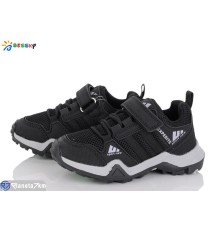 Дитячі кросівки на весну/осінь (8 пар р.27-32) чорний  "Bessky-Kellaifeng"