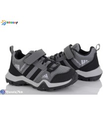 Дитячі кросівки на весну/осінь (8 пар р.27-32) сірий  "Bessky-Kellaifeng"