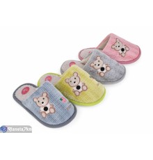 Тапки дитячі на весну/осінь (6 пар р.30-35) мікс  "Ladmir"