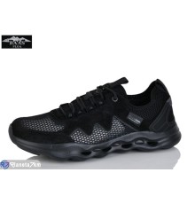 Кросівки чоловічі на літо (8 пар р.41-46) чорний  "Baas"