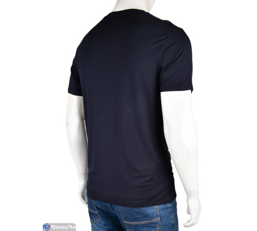 Футболка чоловіча на літо (4 шт. р.сетка M-2XL) синій  "Kalabok"