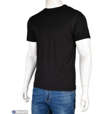 Футболка чоловіча на літо (4 шт. р.сетка M-2XL) чорний  "Kalabok"