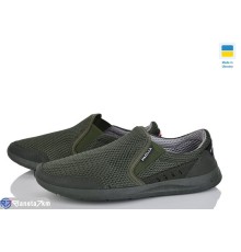 Кросівки чоловічі на літо (8 пар р.40-45) хакі  "LEOBAZA"