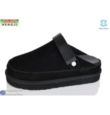 Шлепки жіночі на літо (8 пар р.36-40) чорний  "HENGJI-ELENA"