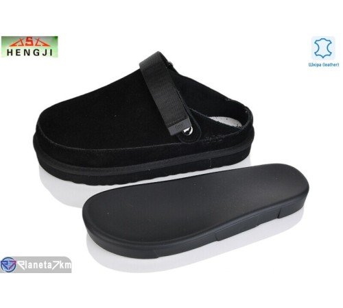 Шлепки жіночі на літо (8 пар р.36-40) чорний  "HENGJI-ELENA"