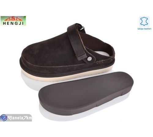 Шлепки жіночі на літо (8 пар р.36-40) коричневий  "HENGJI-ELENA"